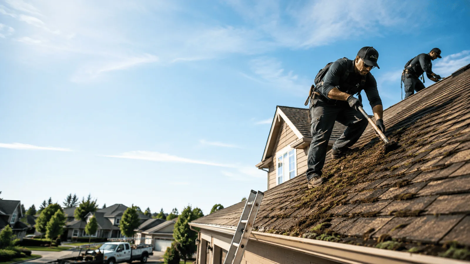Roof Moss Removal in Canton, MI near me